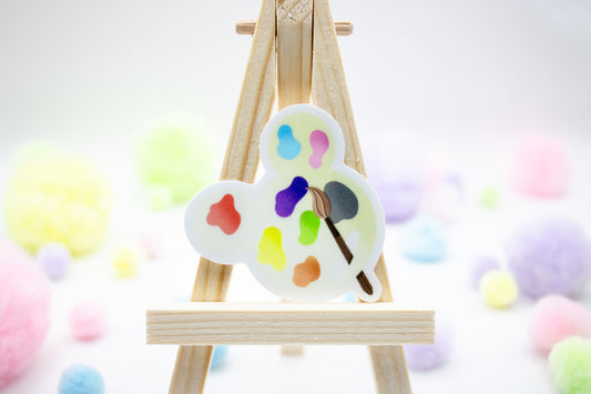 Mickey Artist Palette Sticker