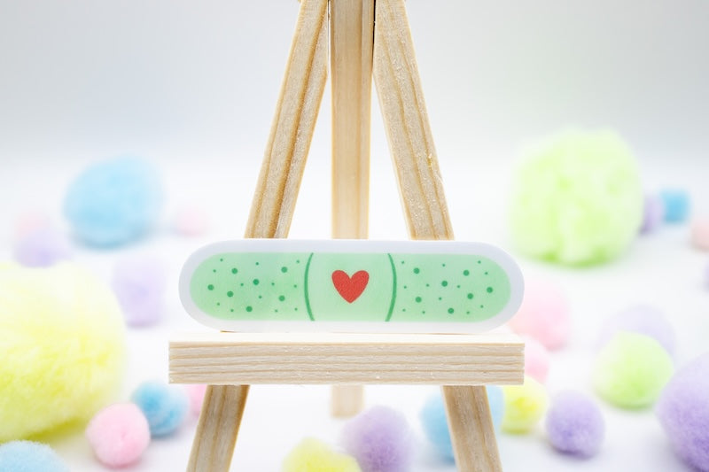 Band-Aid with Heart Sticker