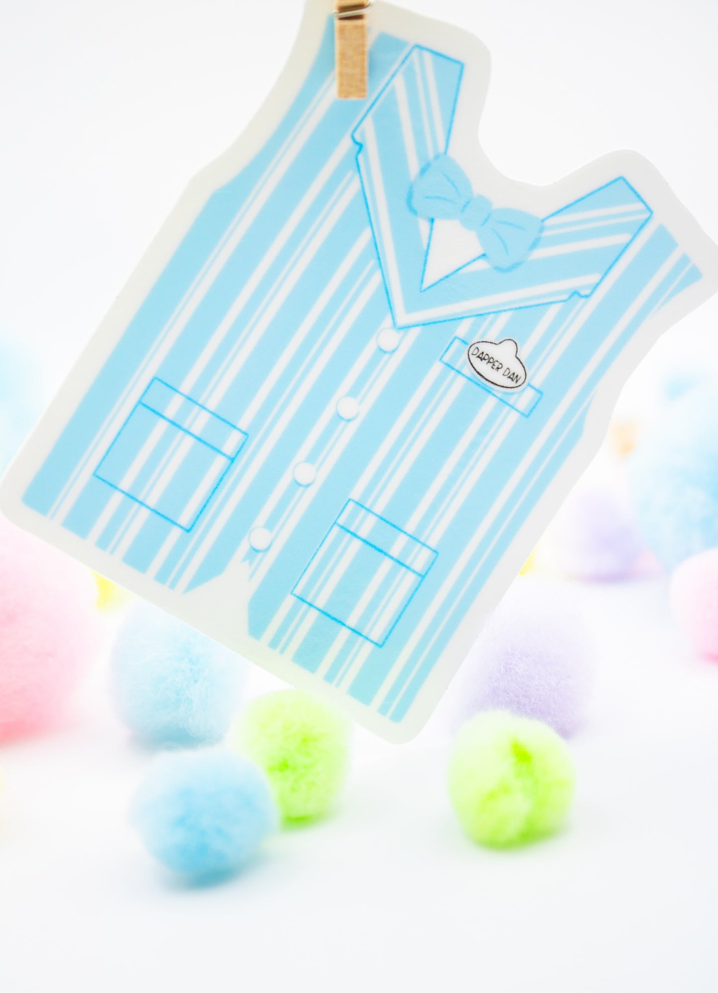 Blue Dapper Dan Sticker