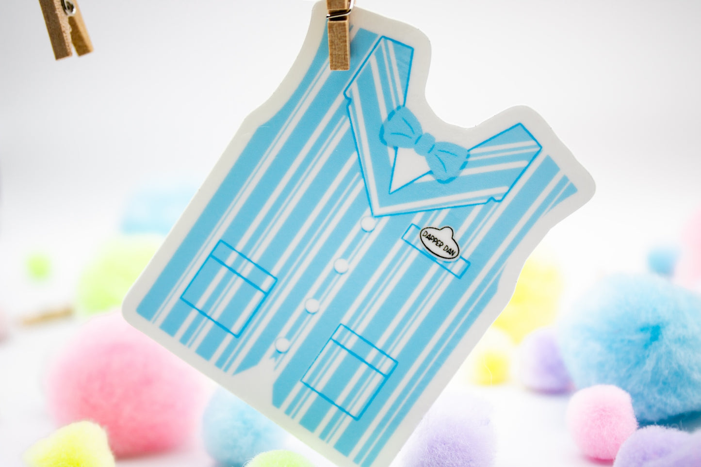 Blue Dapper Dan Sticker