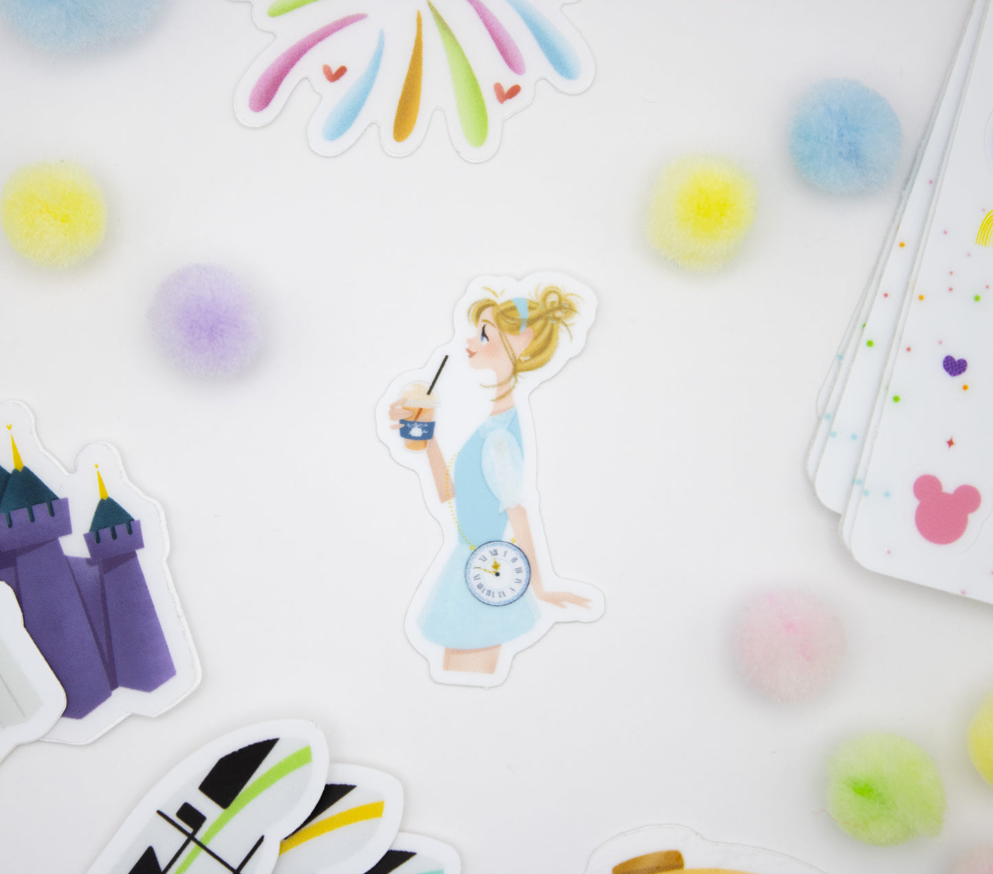 Cinderella Sticker | Princess at the Park Collection