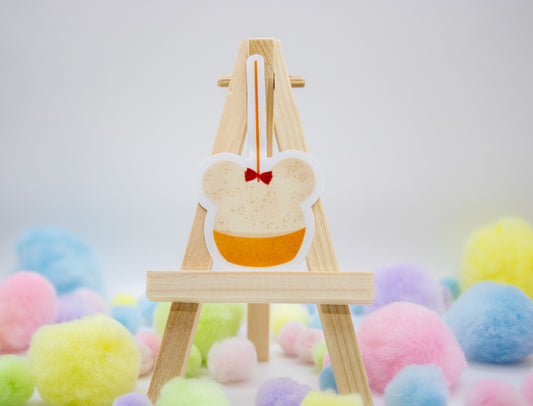 Minnie Caramel Apple Sticker