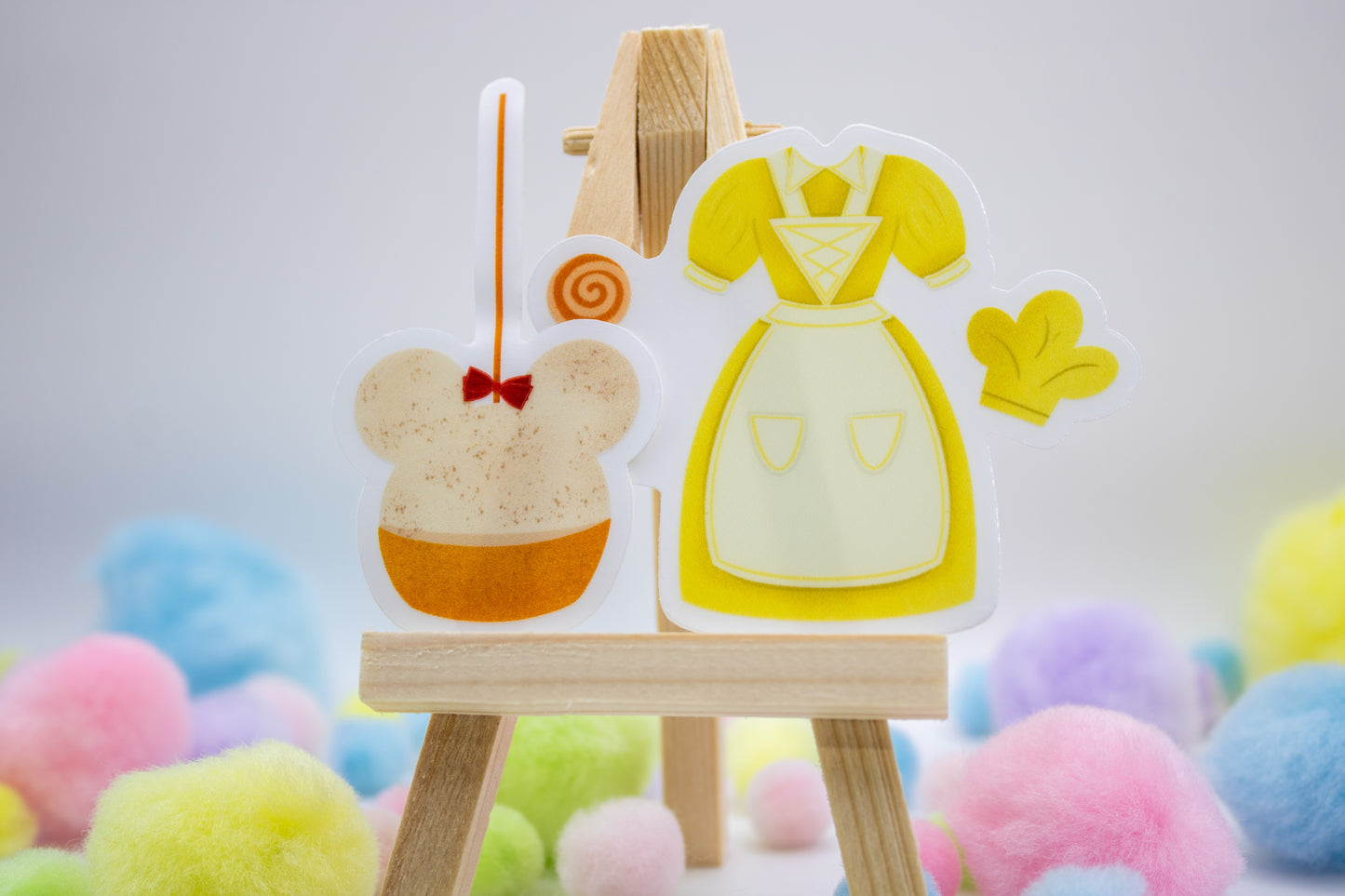 Minnie Caramel Apple Sticker