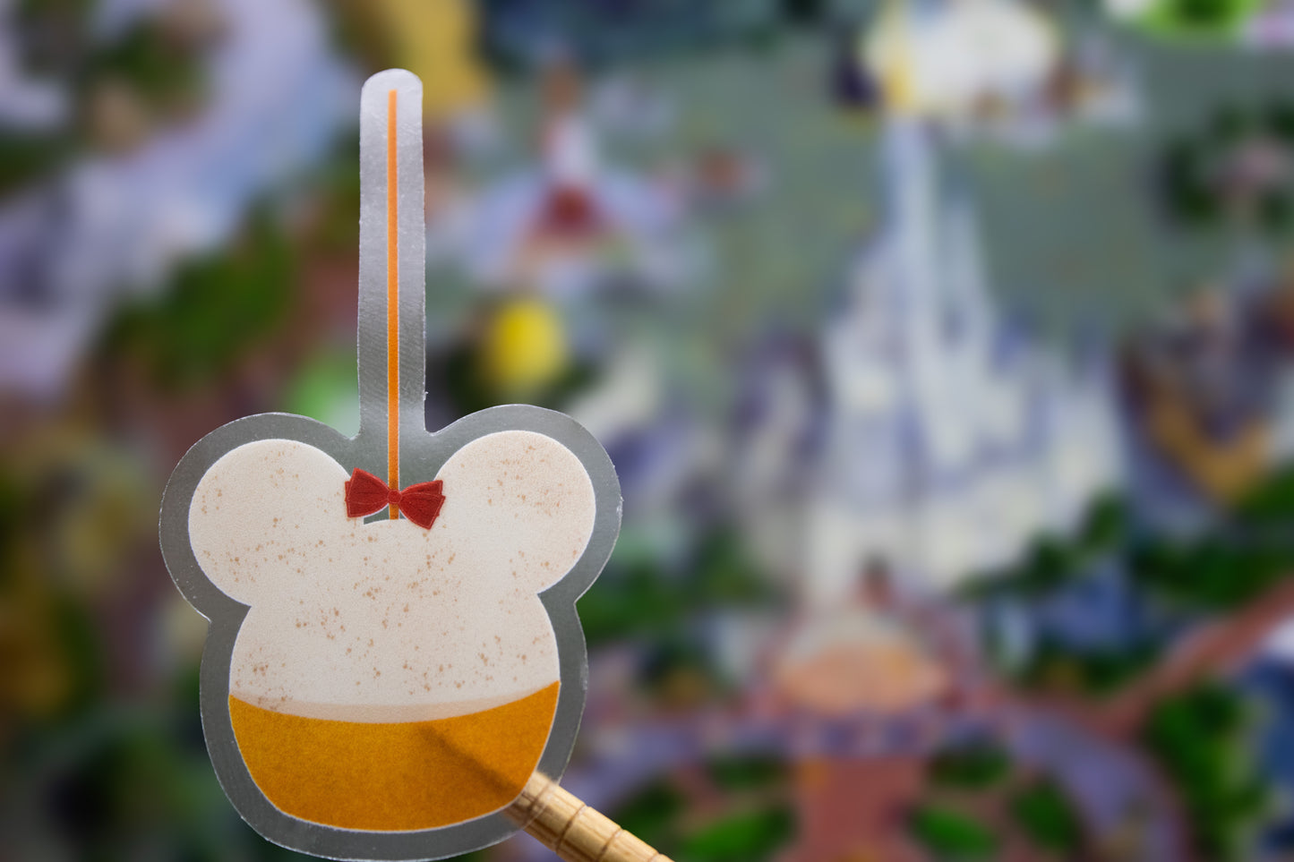 Minnie Caramel Apple Sticker