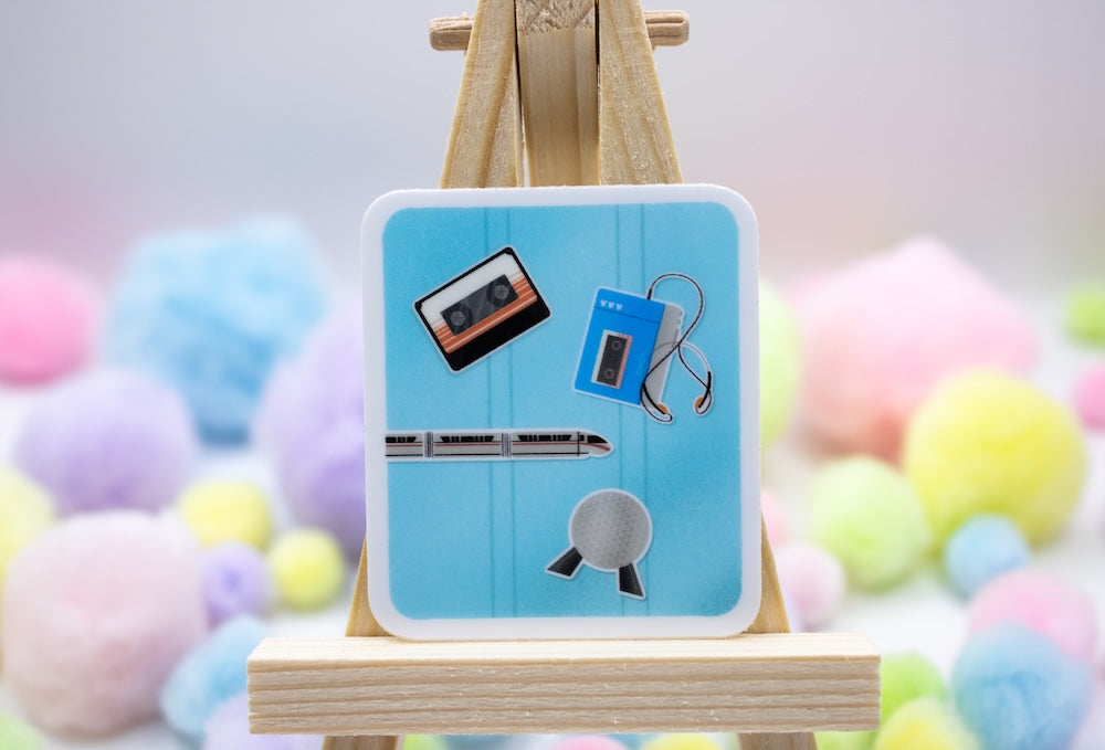 Front of iPad Disney Sticker