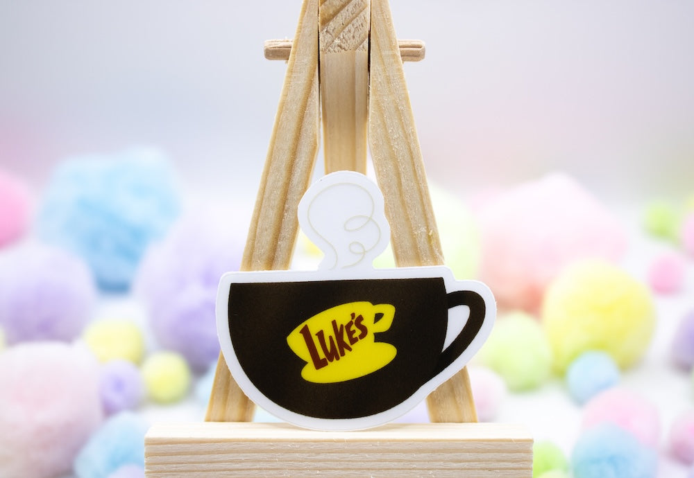 Gilmore Girls - Luke’s Coffee Mug Sticker