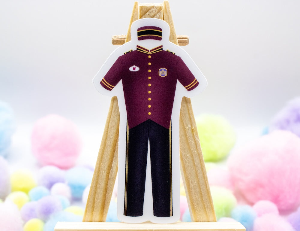 Tower of Terror Cast Member Sticker — Short Jacket