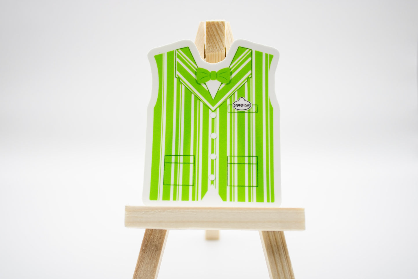 Green Dapper Dan Sticker