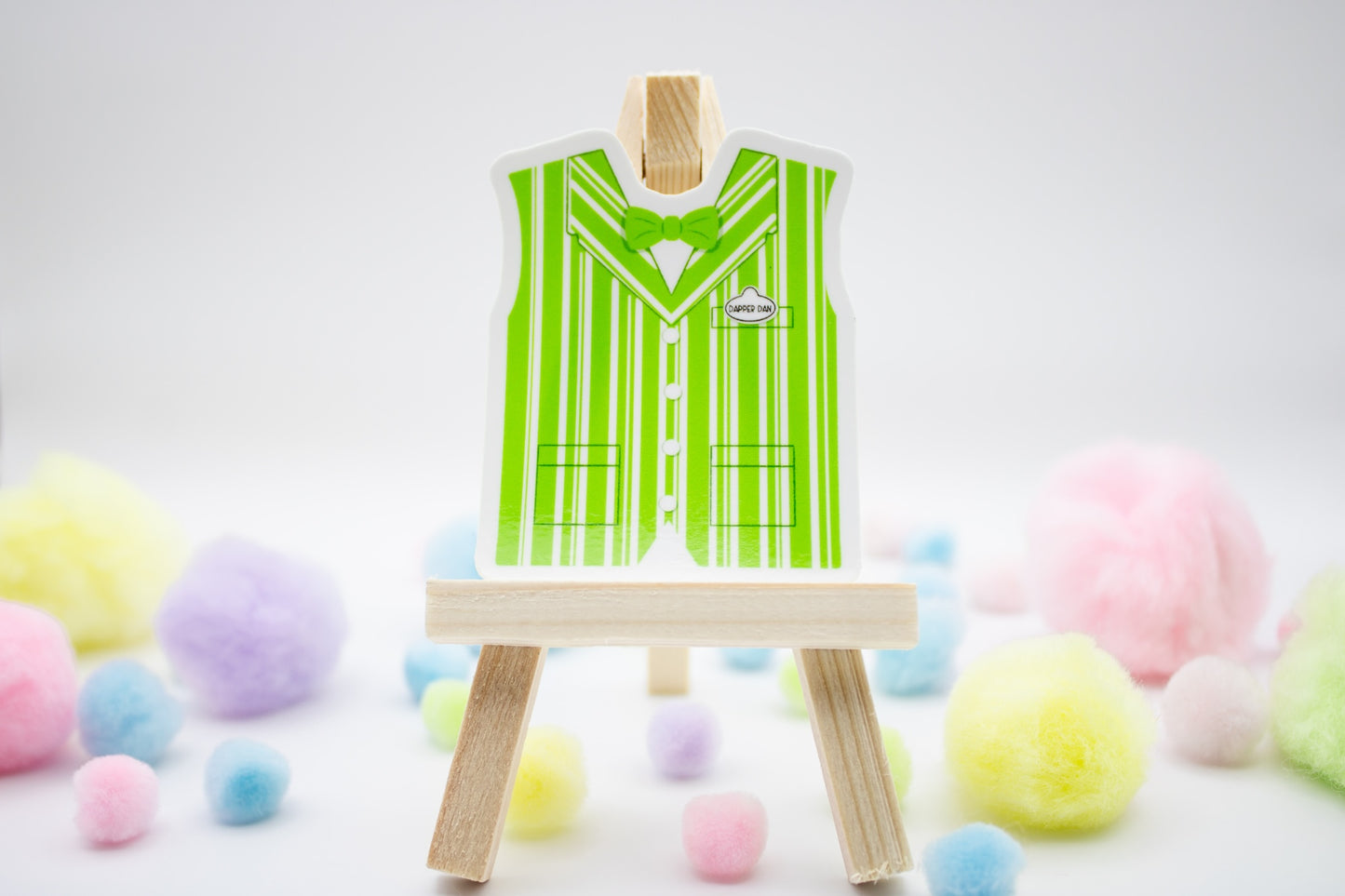 Green Dapper Dan Sticker