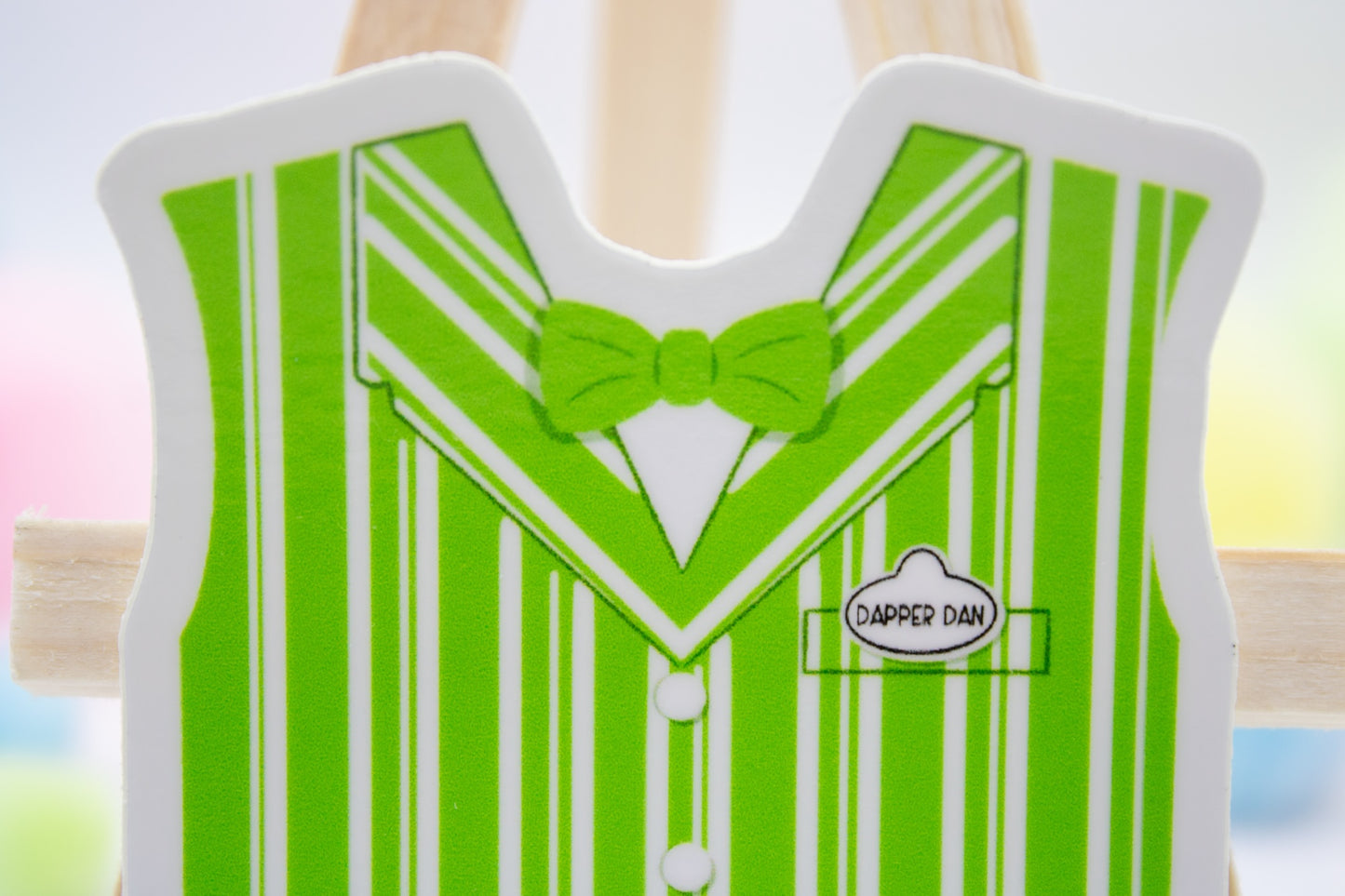 Green Dapper Dan Sticker