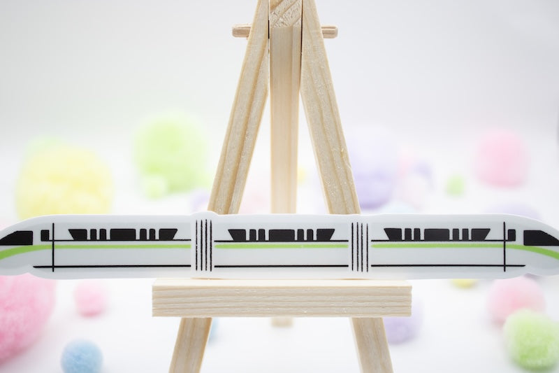 Green Disney Monorail Sticker
