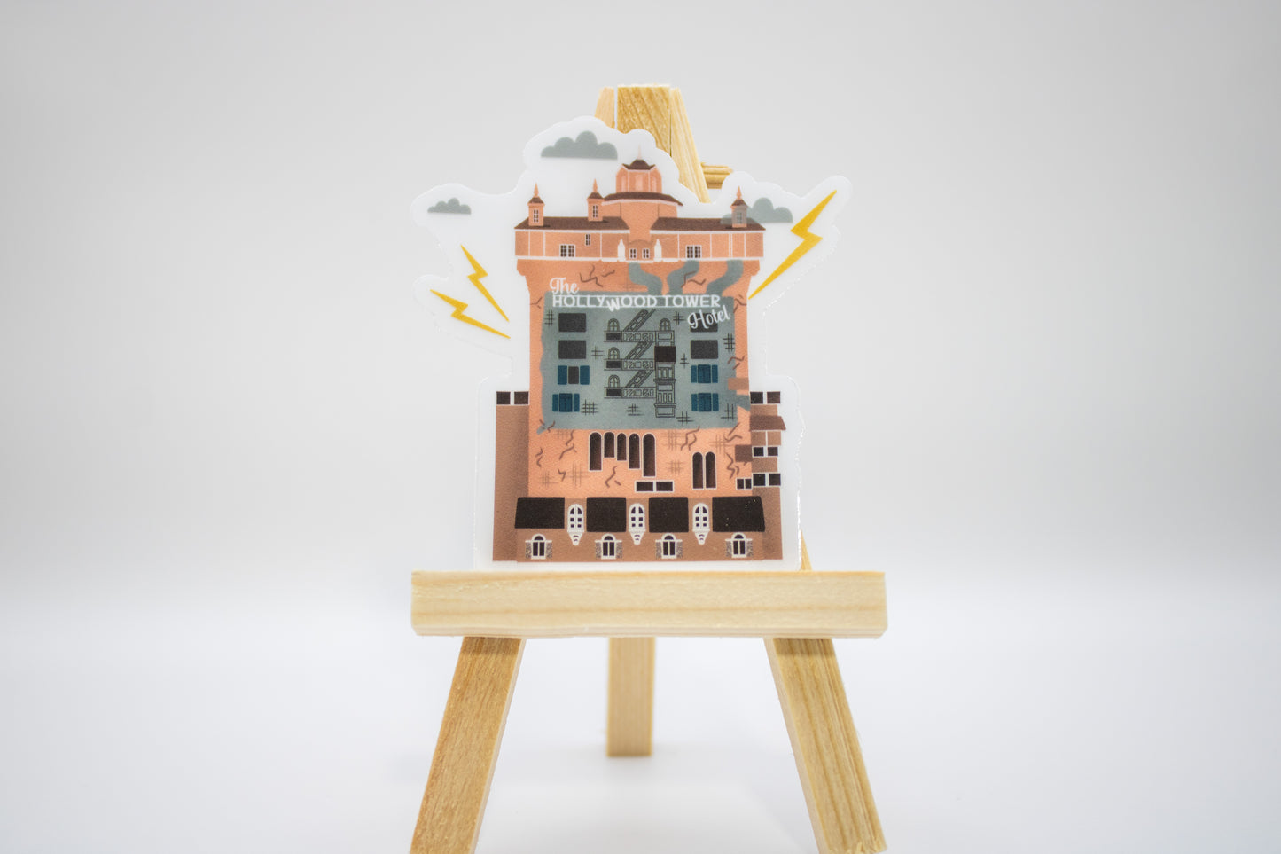 Disney World Park Icons Sticker Set of 4