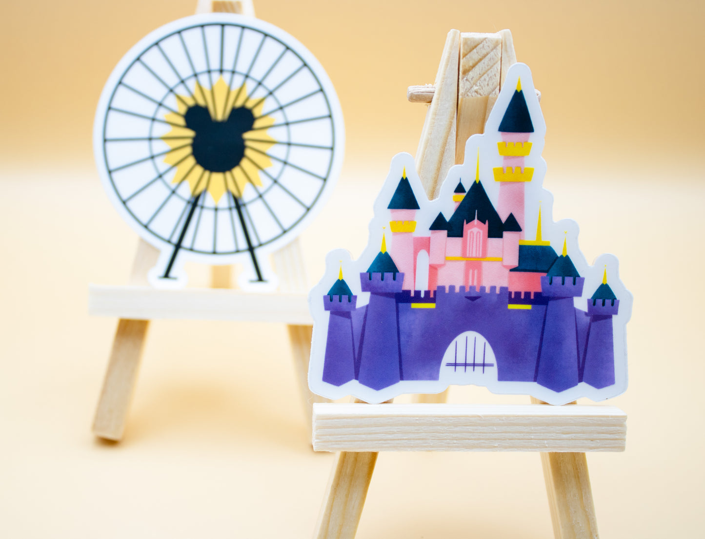 Disney Parks Icons Sticker Set of 6