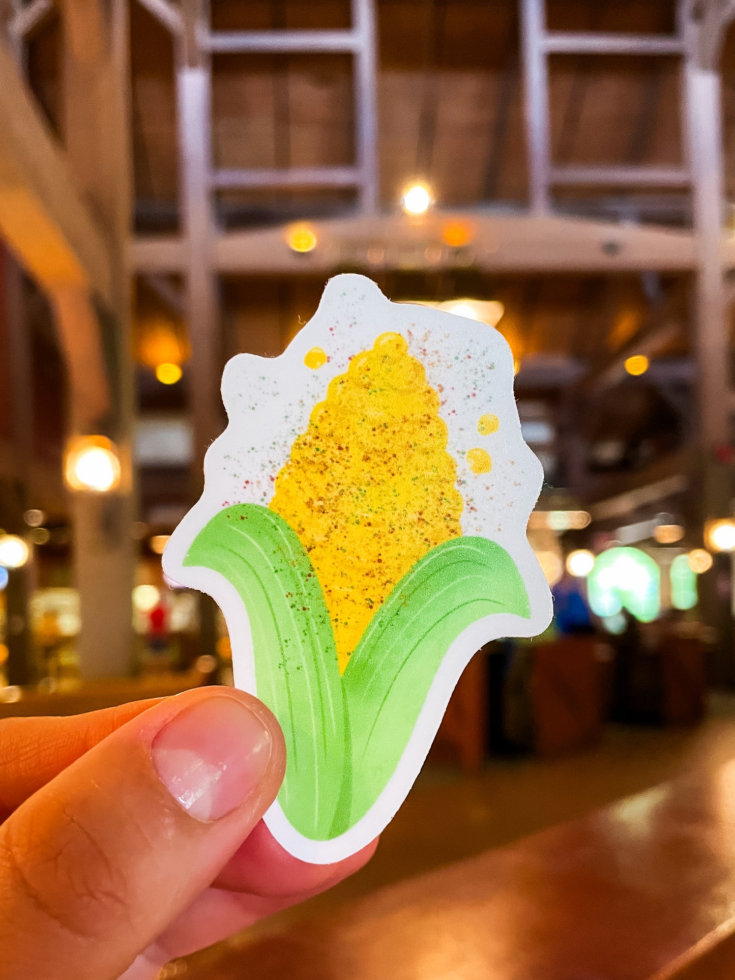 Epcot World Showcase Elote Sticker