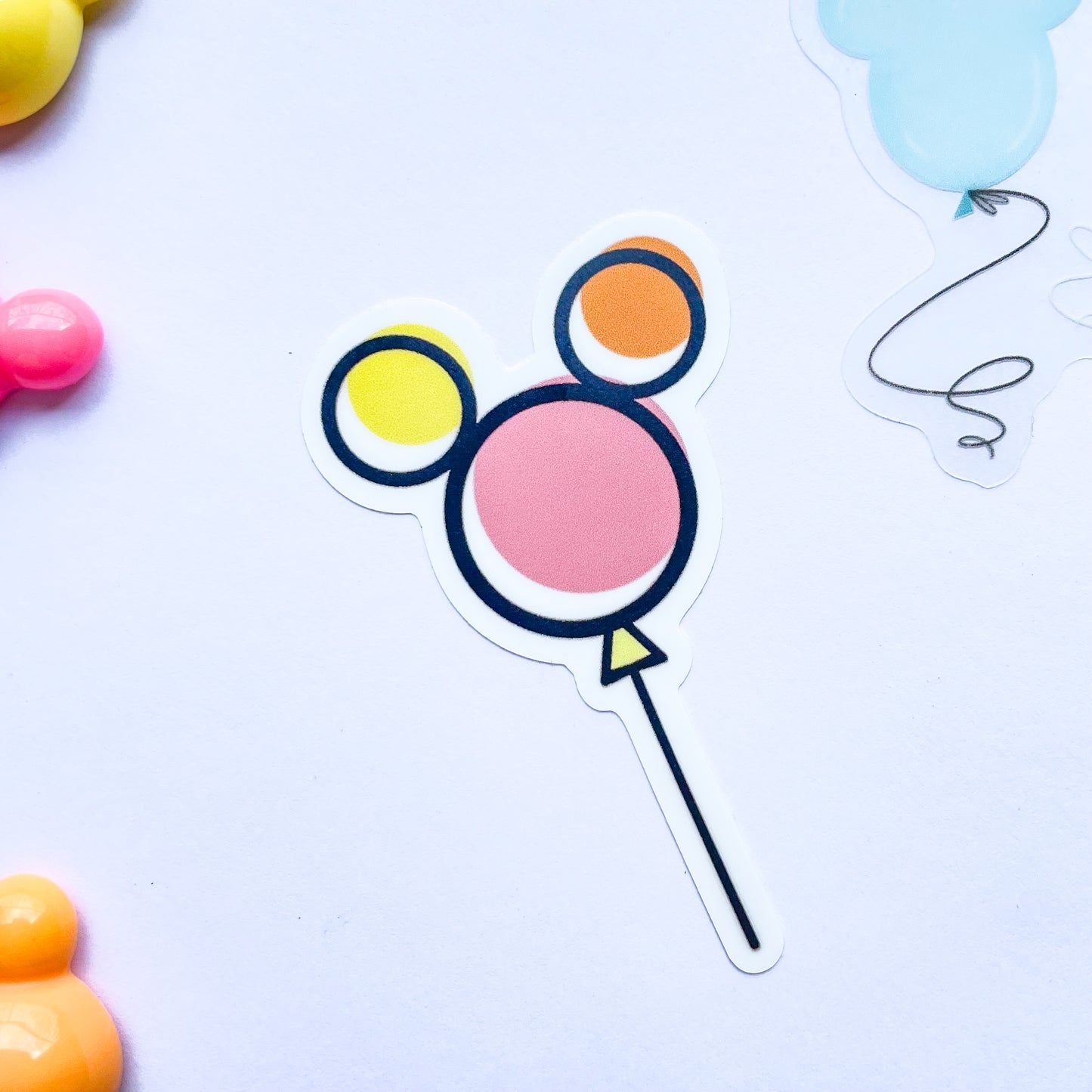 Mickey Balloon Sticker