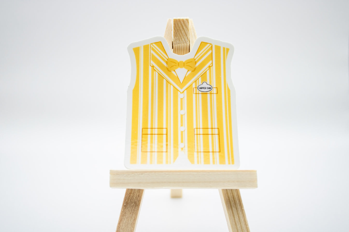 Orange Dapper Dan Sticker