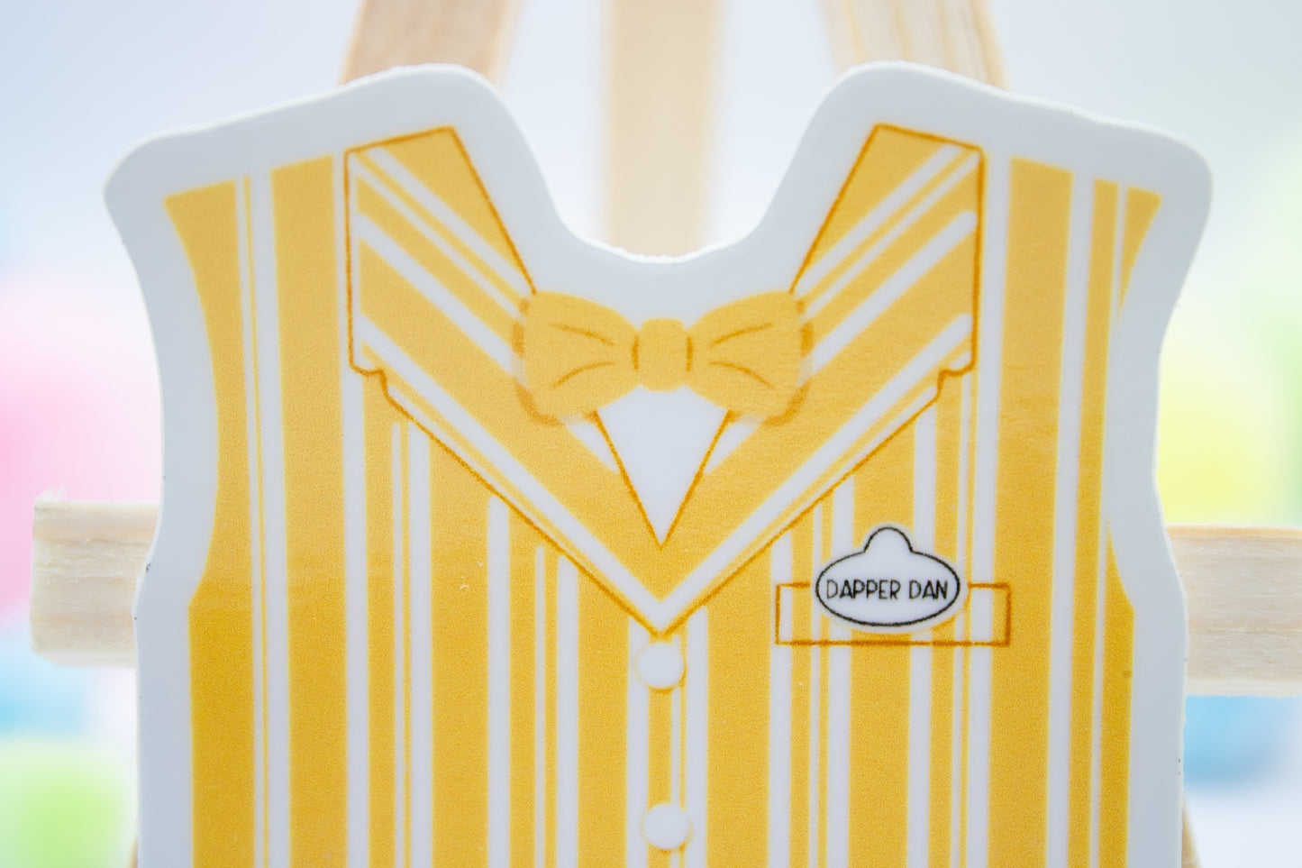 Orange Dapper Dan Sticker