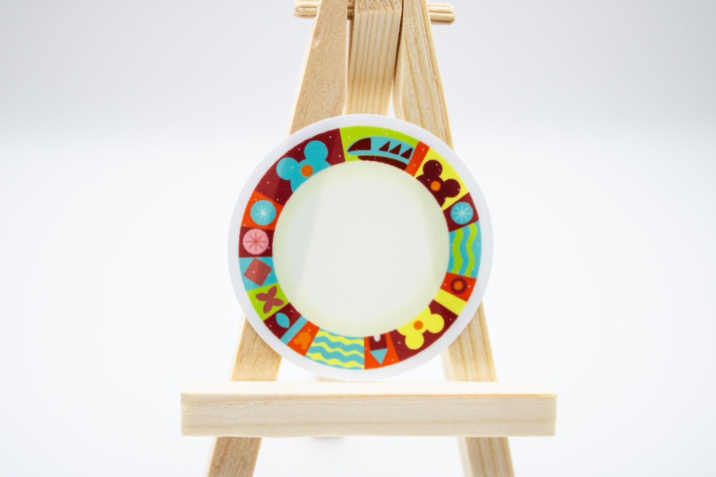 Disney Parks Paper Plate Sticker