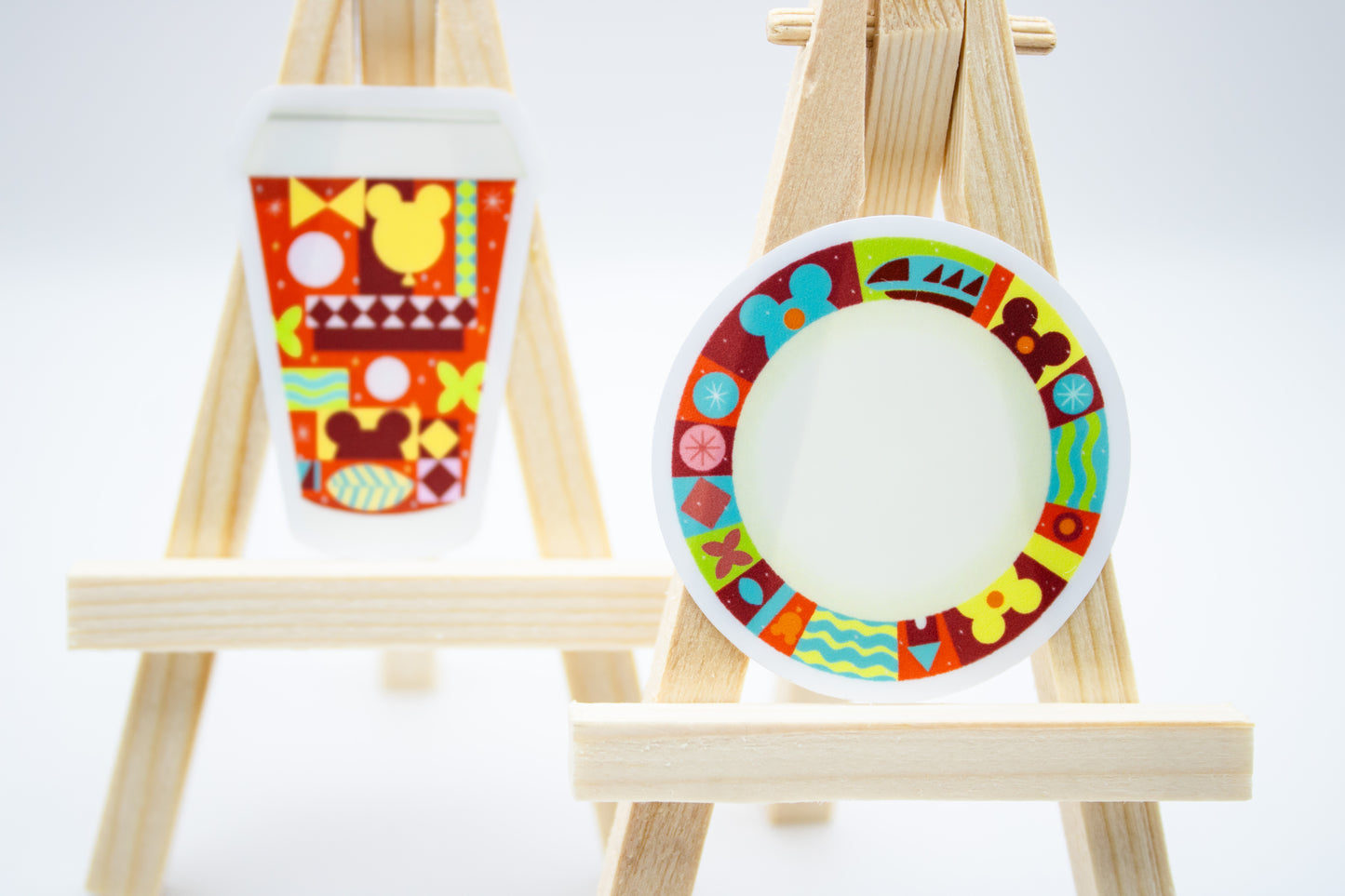 Disney Parks Paper Plate Sticker