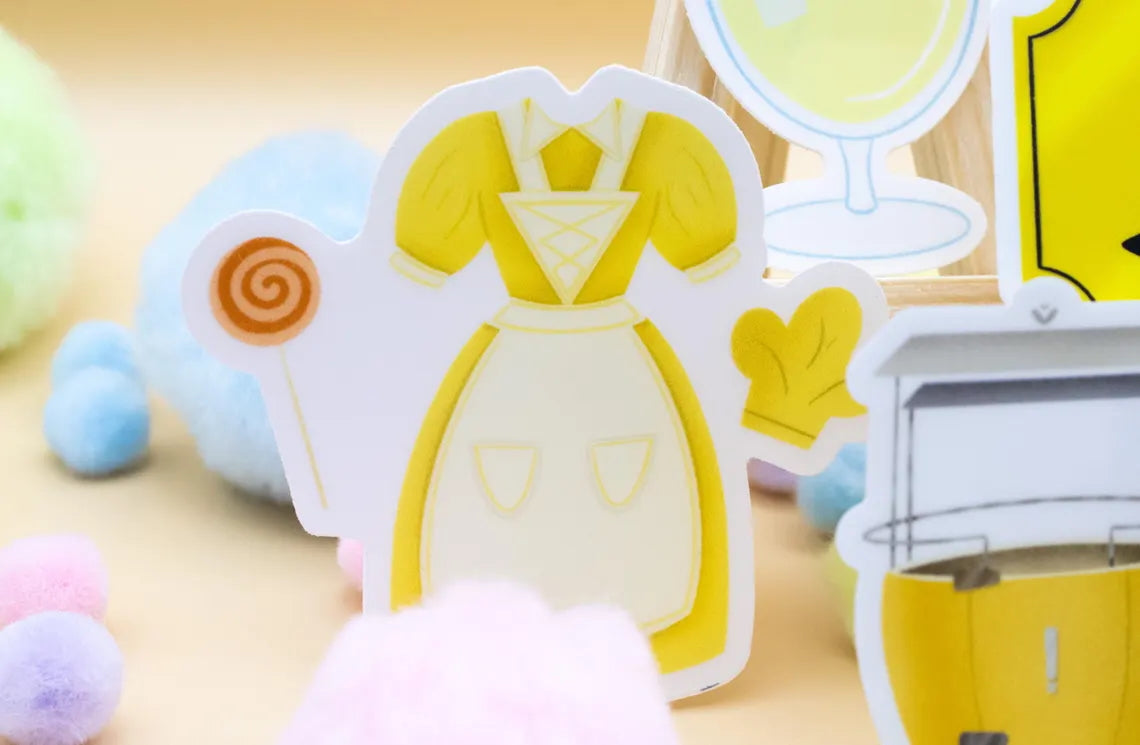 Main Street Confectionery Cast Member Sticker