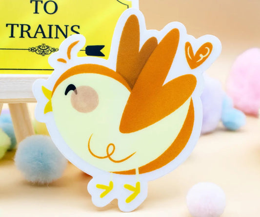 Runaway Railway Chuuby Bird Sticker