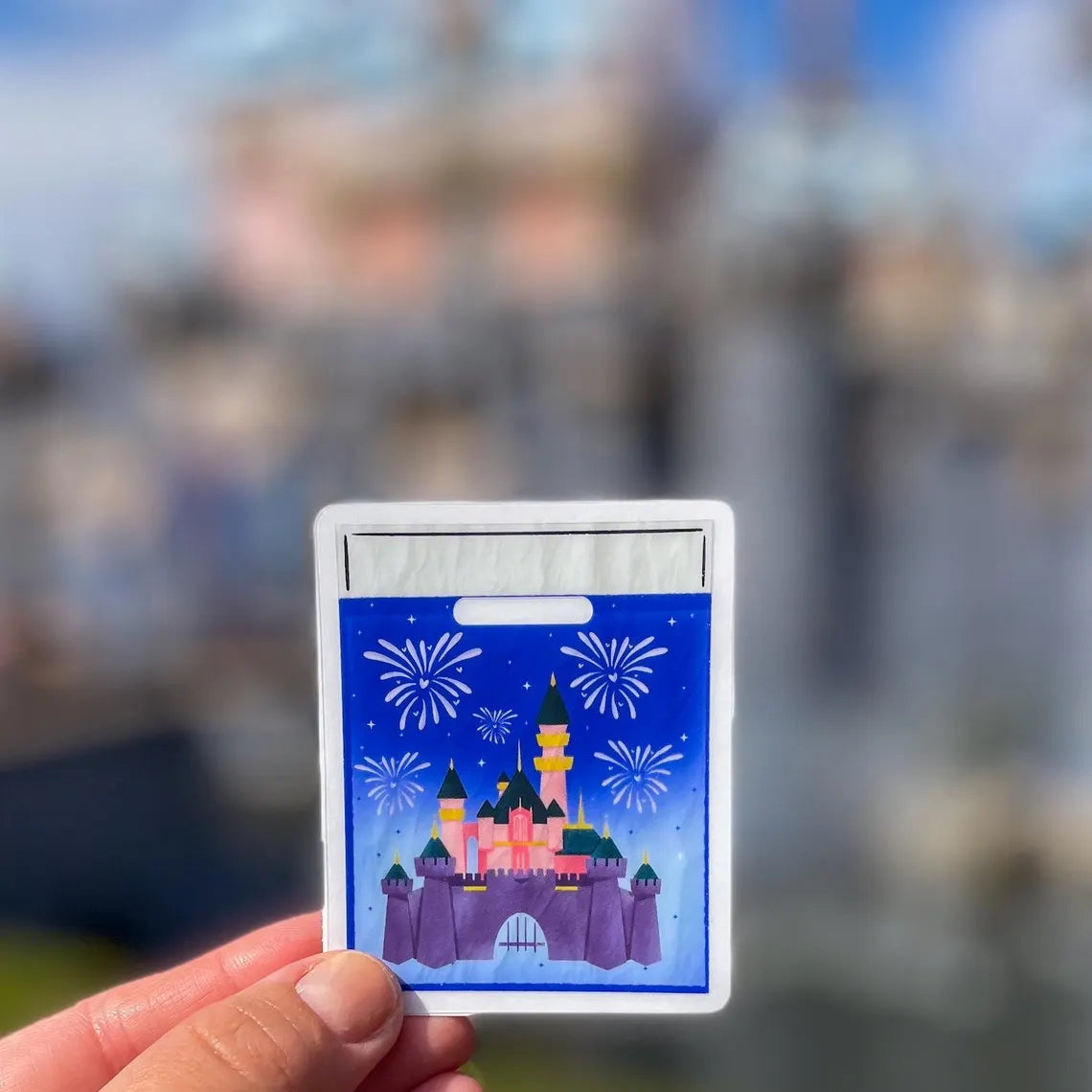 Disney Shopping Bag Sticker