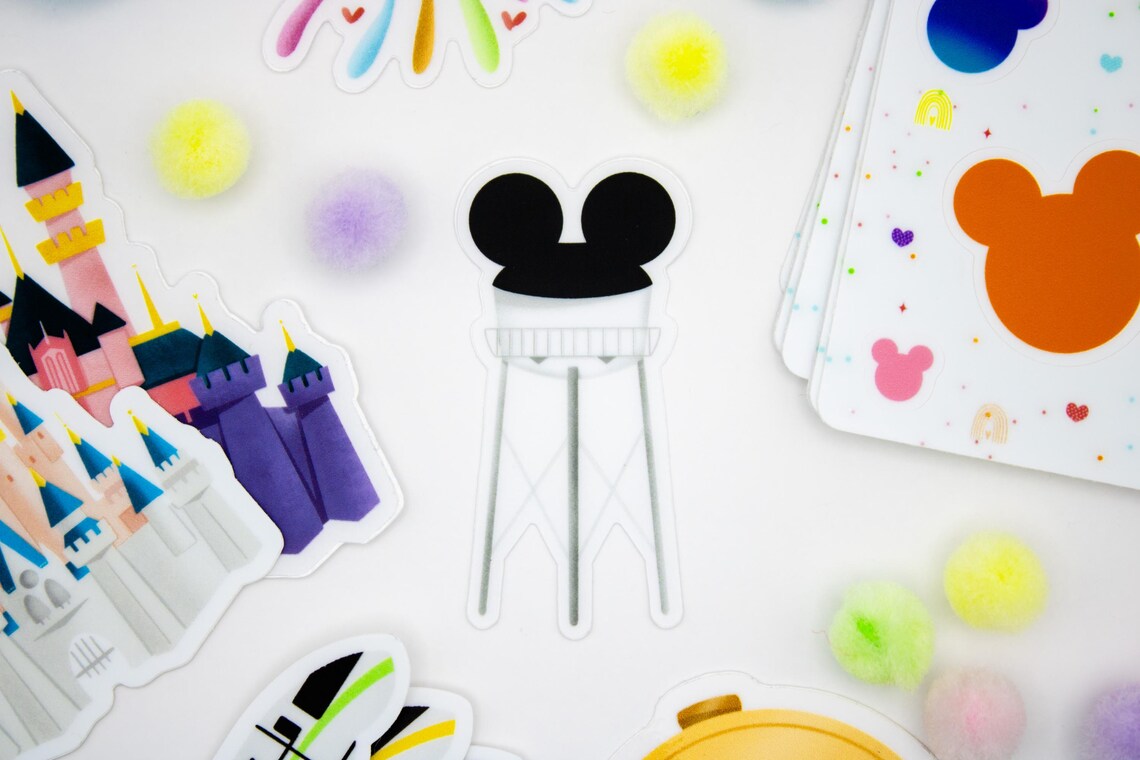 MGM Mickey Water Tower Sticker