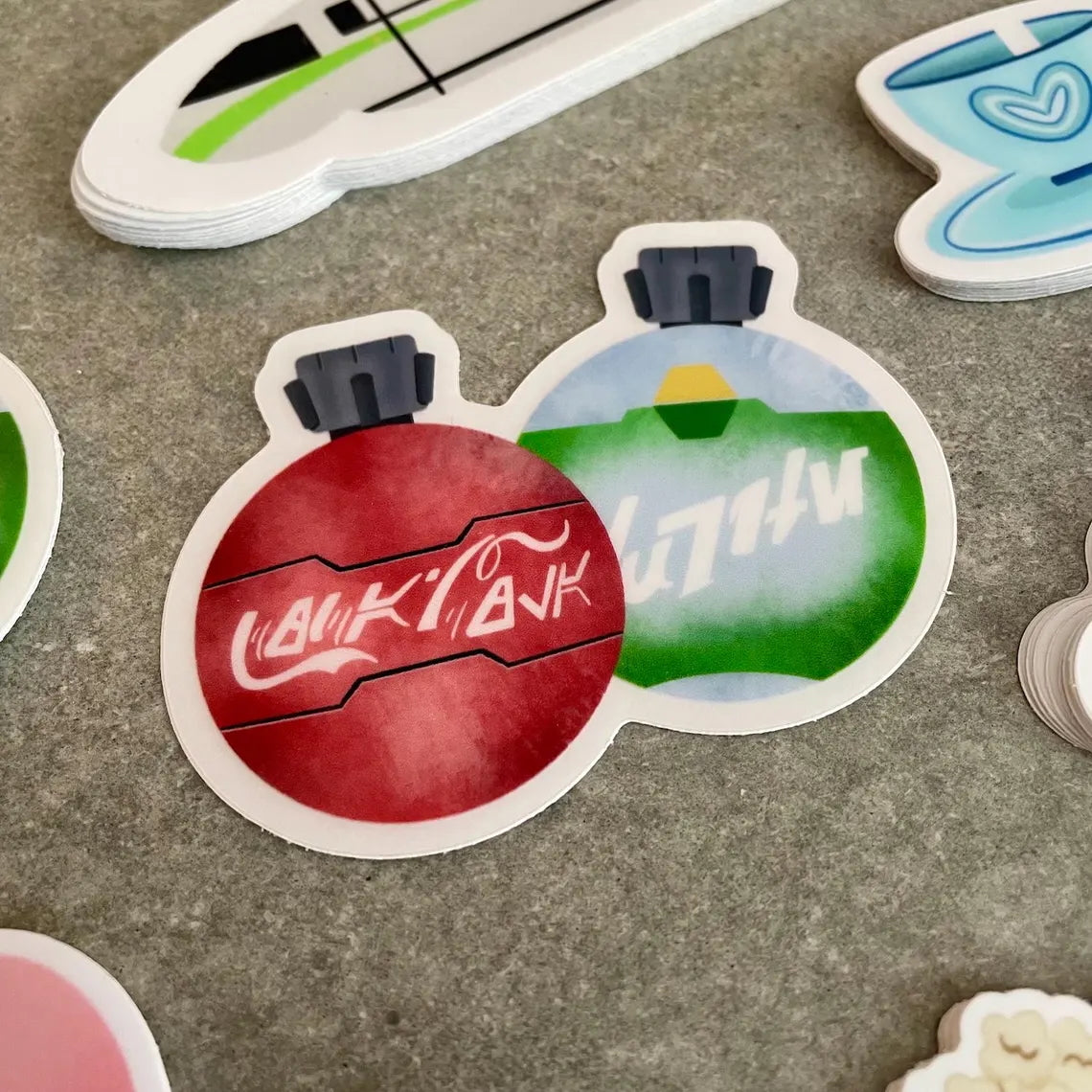 Galaxy’s Edge Soda Bottles Sticker