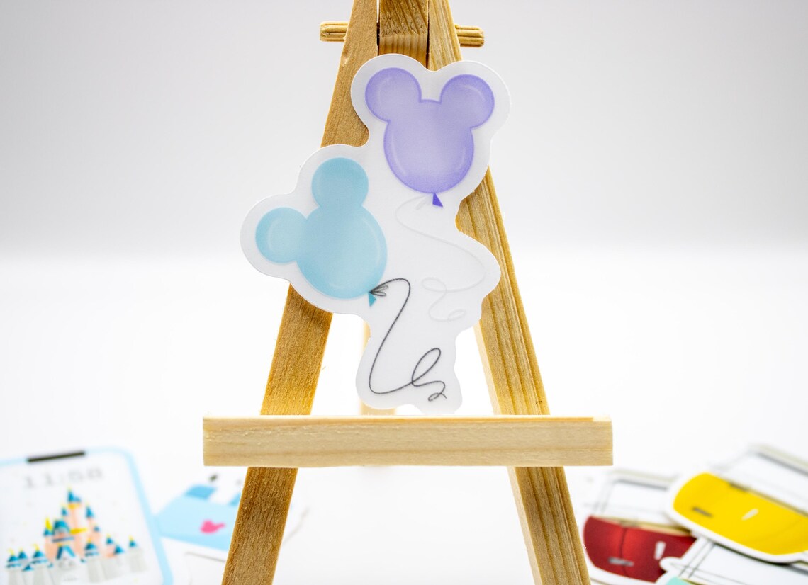 Mickey Balloons Sticker