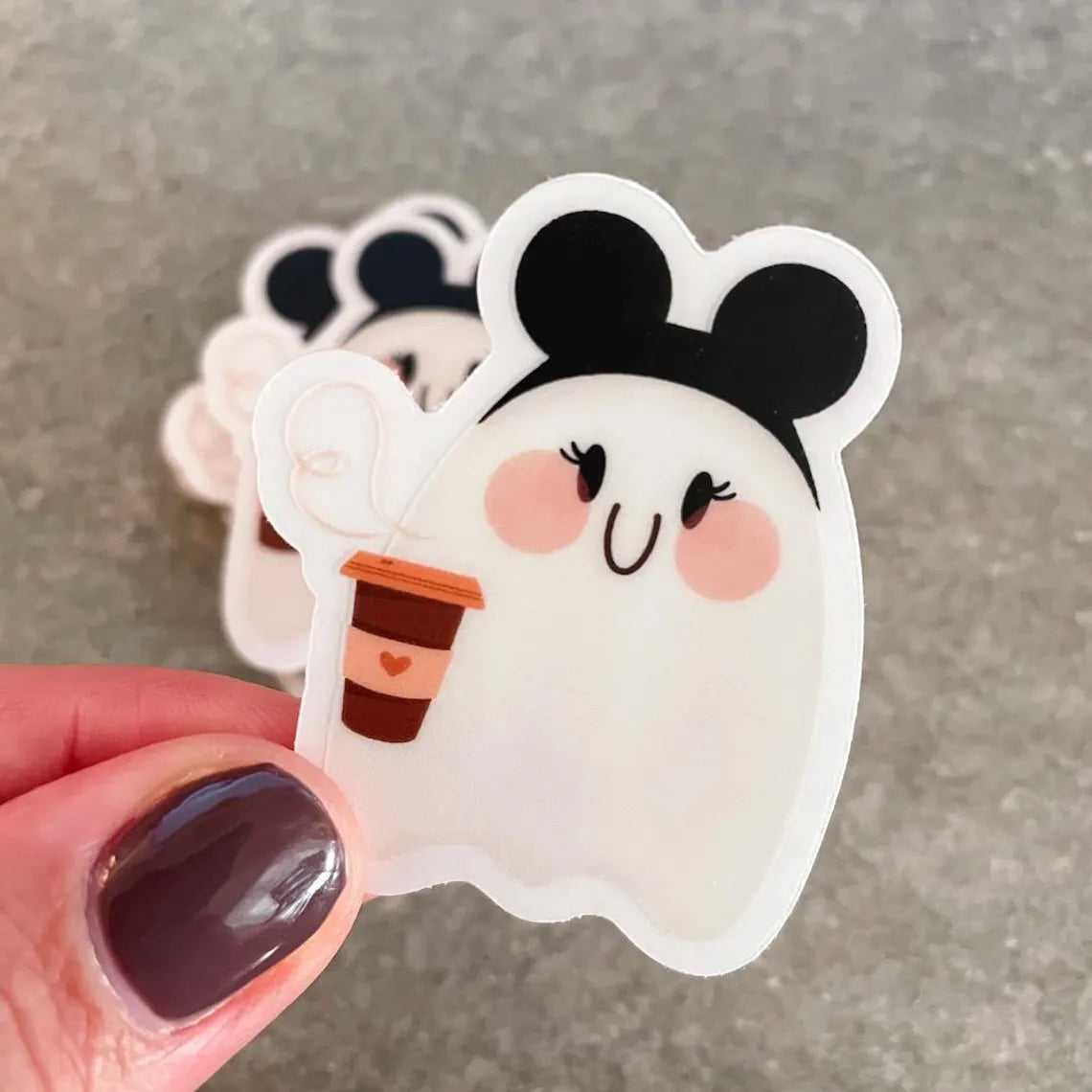 Halloween Disney Sticker Bundle of 4