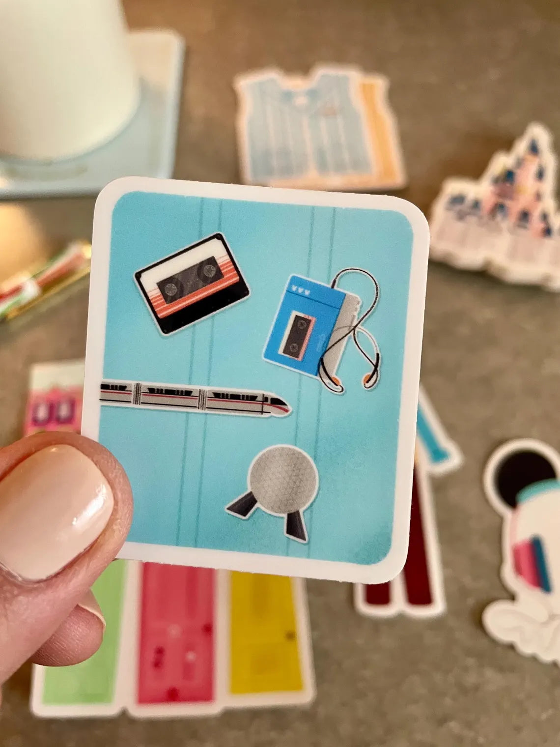 Front of iPad Disney Sticker