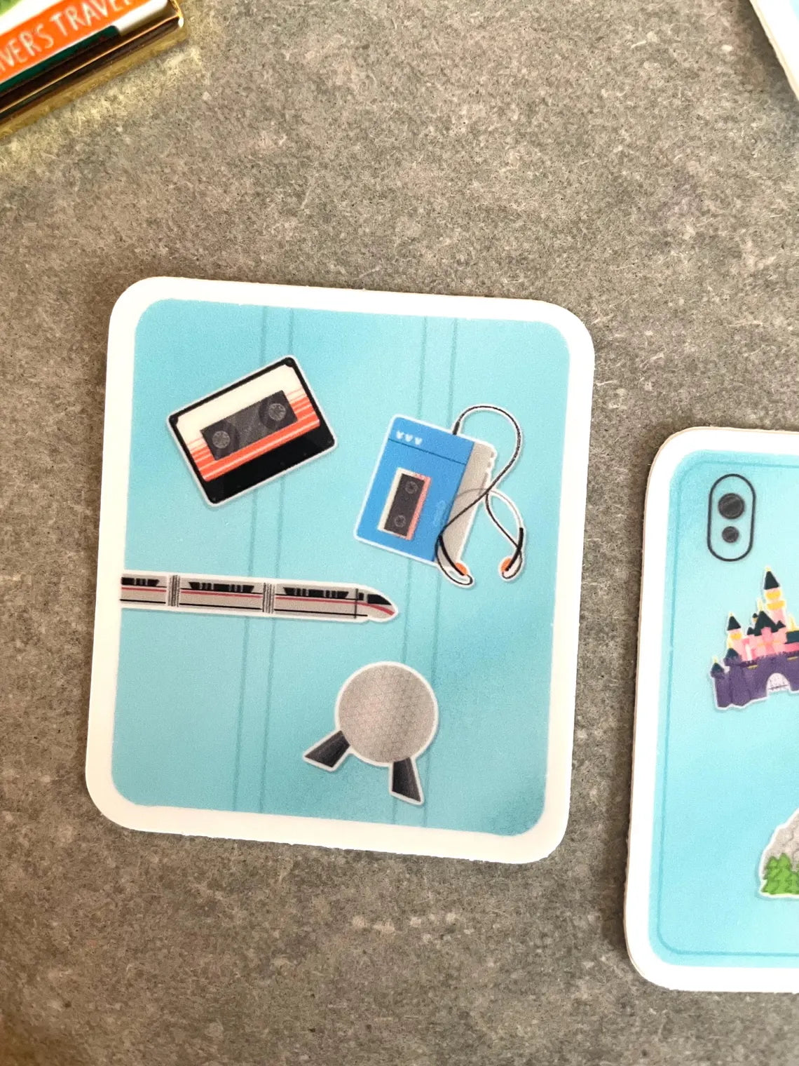 Front of iPad Disney Sticker