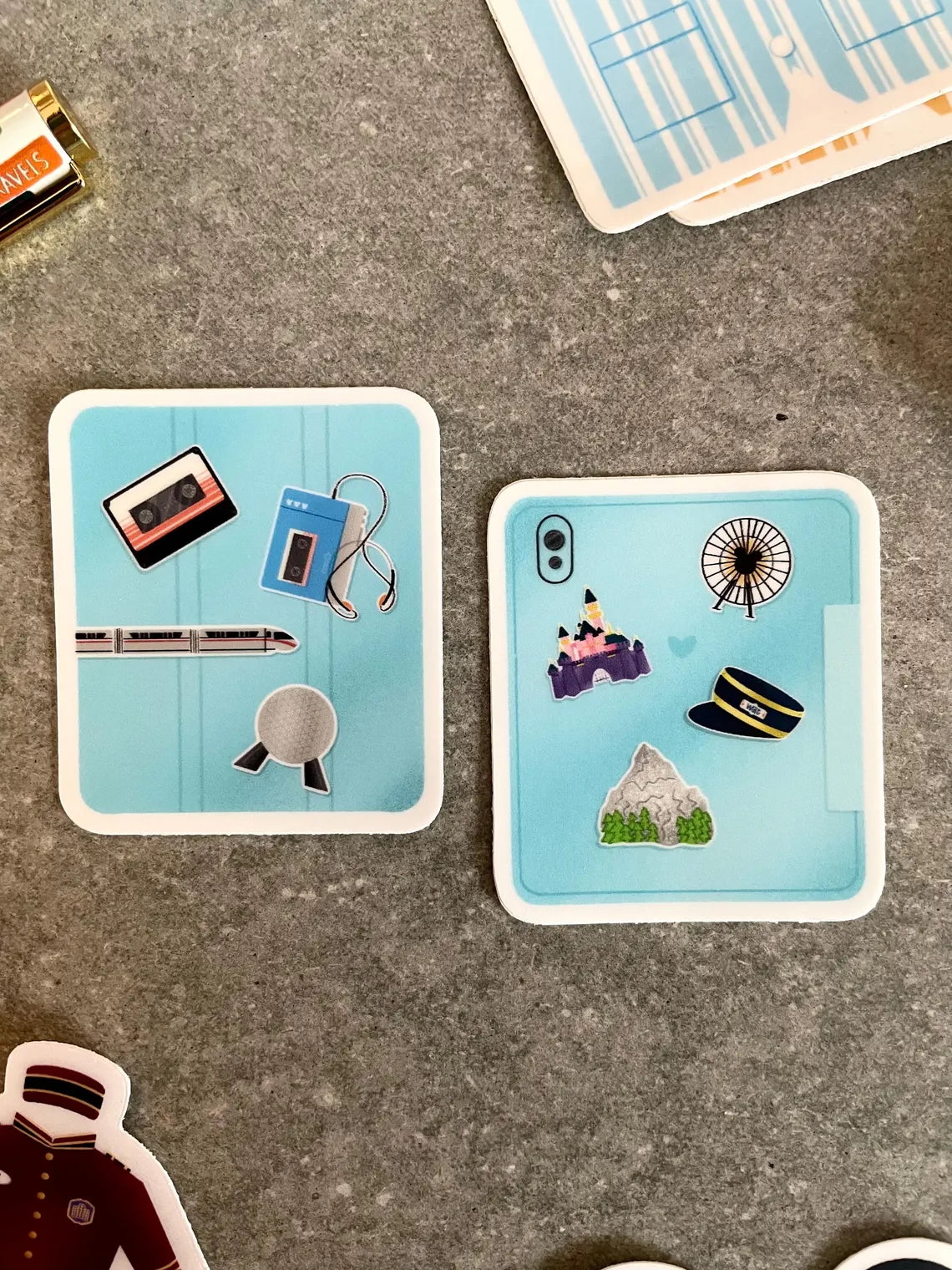 Front of iPad Disney Sticker