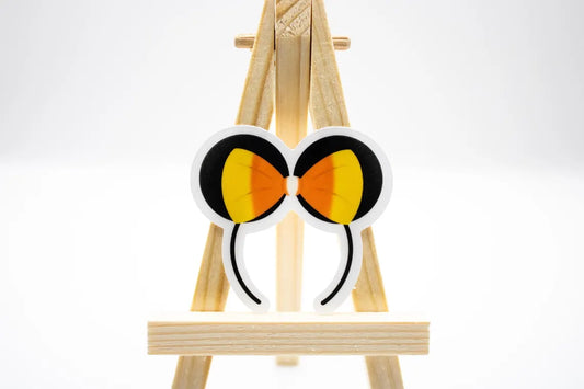 Candy Corn Minnie Ears Sticker