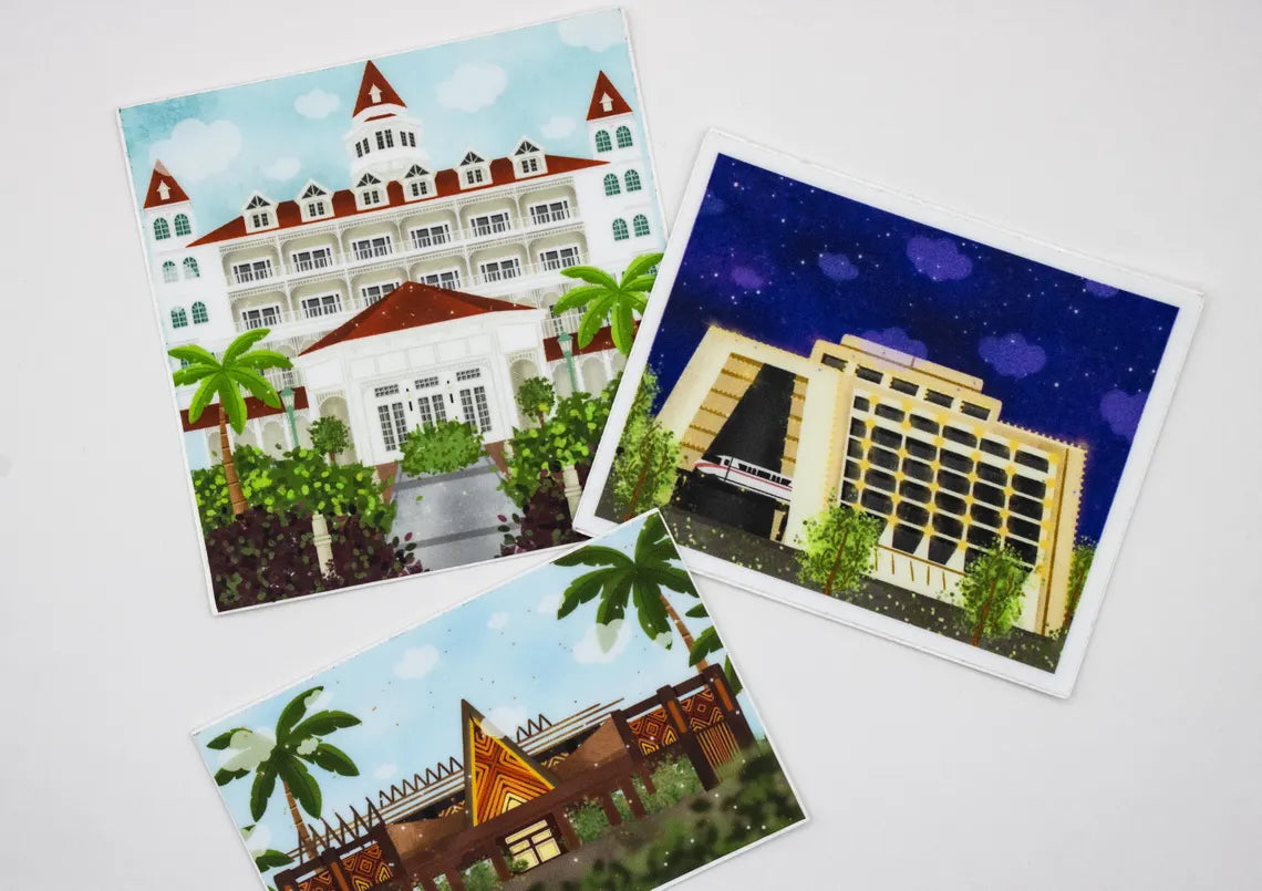 Contemporary Resort Sticker