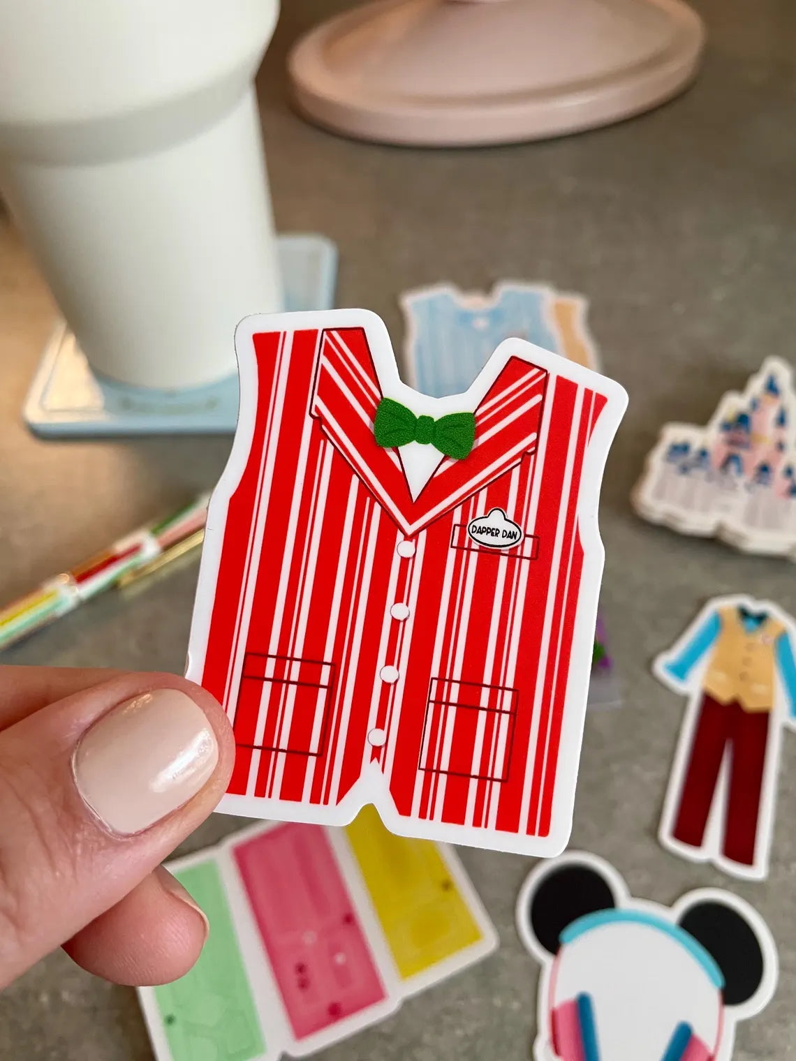 Christmas Dapper Dan Sticker