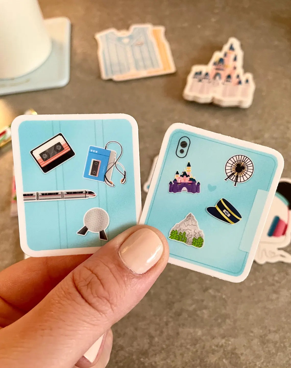 Front of iPad Disney Sticker