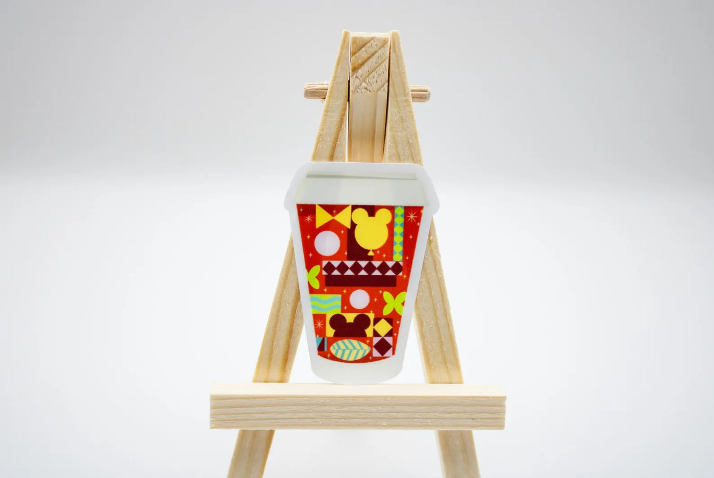 Disney Parks To-Go Cup and Paper Plate Sticker Set