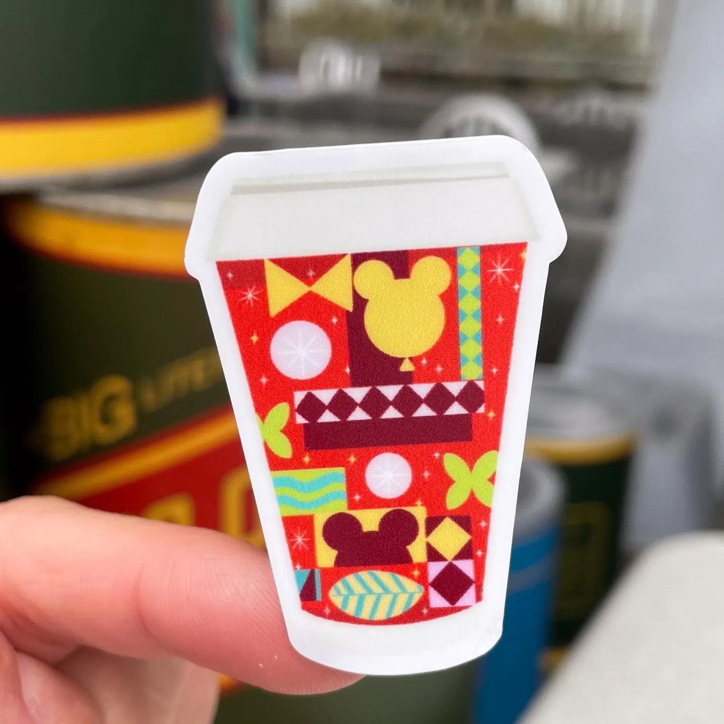 Disney Parks To-Go Cup Sticker