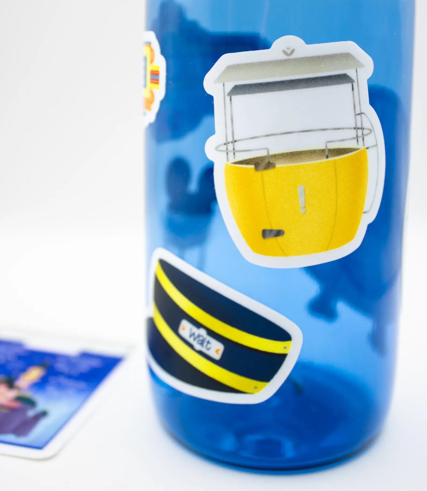 Yellow Disney Skyway Sticker