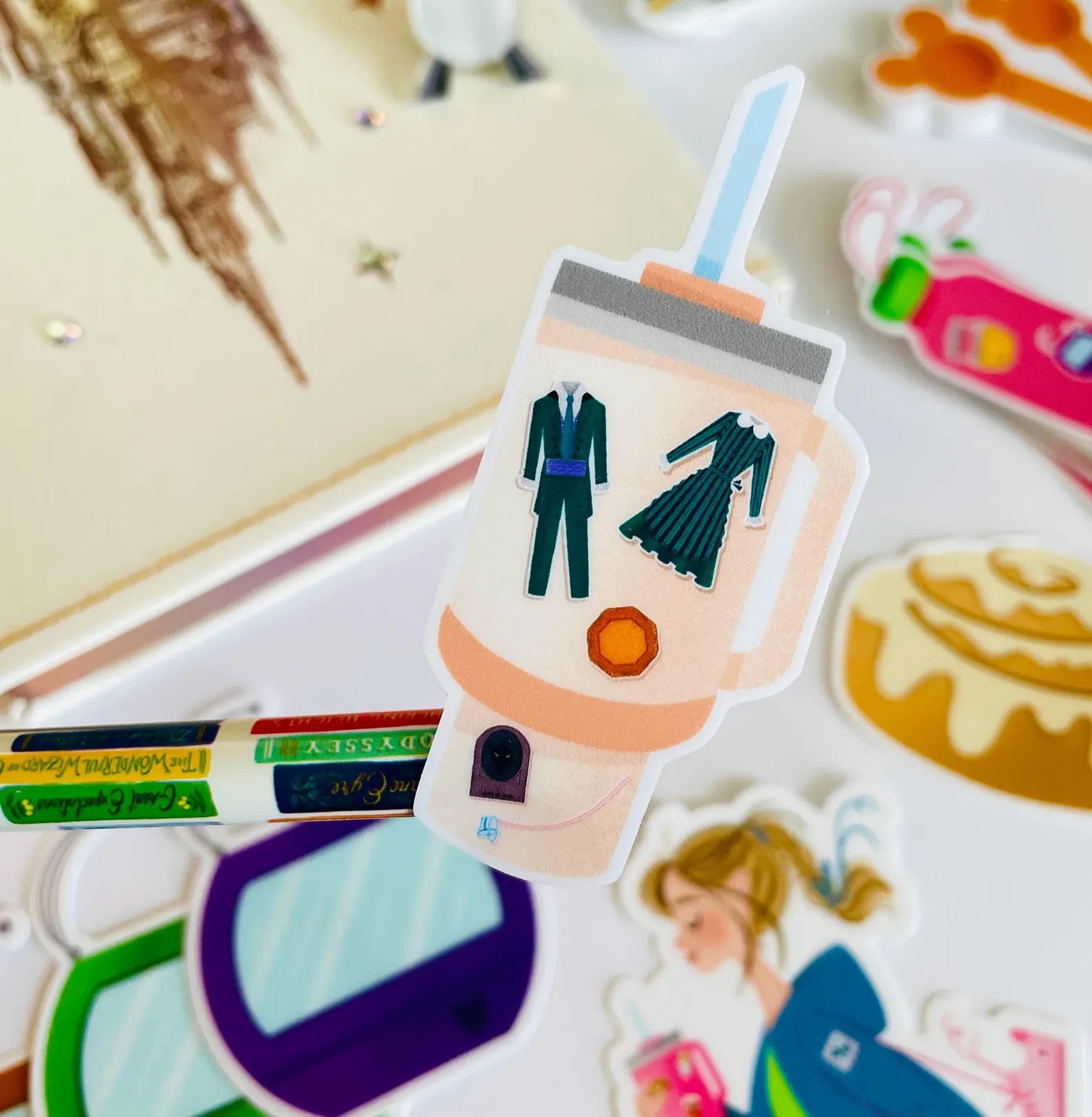 Disney Shopping Sticker Bundle of 9