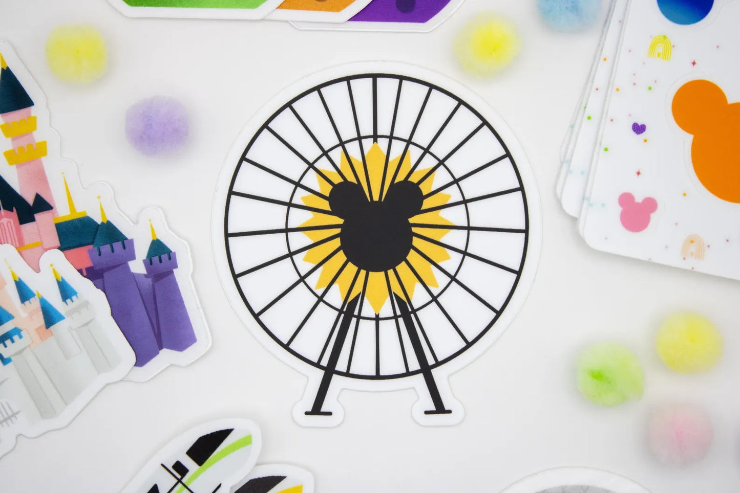 California Adventure Ferris Wheel Sticker