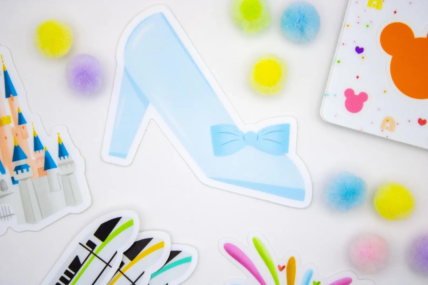 Cinderella Glass Slipper Sticker