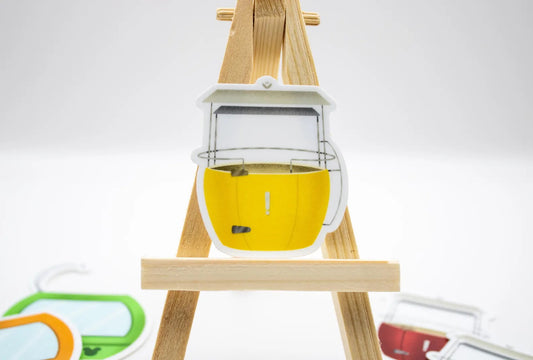 Yellow Disney Skyway Sticker