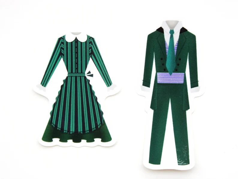 Haunted Mansion Cast Member Sticker Set of 2