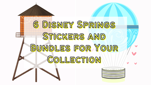 6 Disney Springs Stickers and Bundles for Your Collection