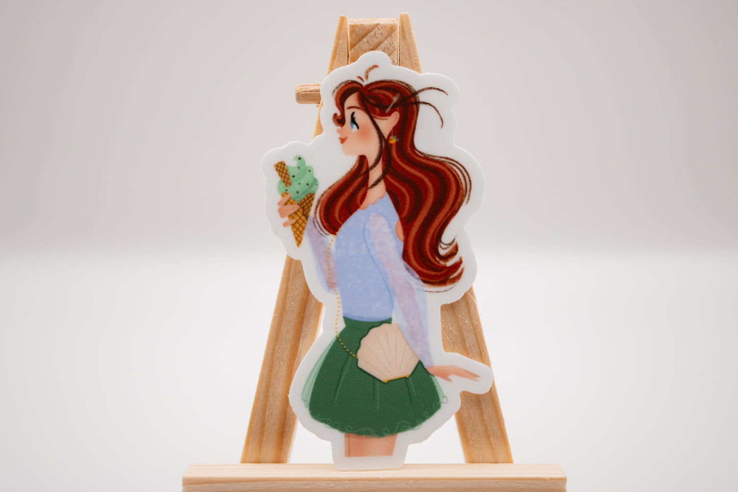 Ariel at the Park Sticker