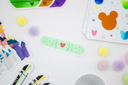 Band-Aid with Heart Sticker