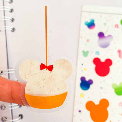 Minnie Caramel Apple Sticker
