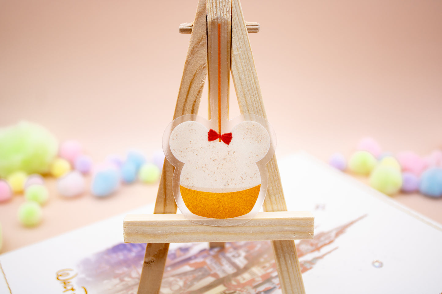 Minnie Caramel Apple Sticker